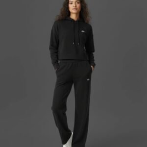 Alo Premium Lounge Tracksuit- Black