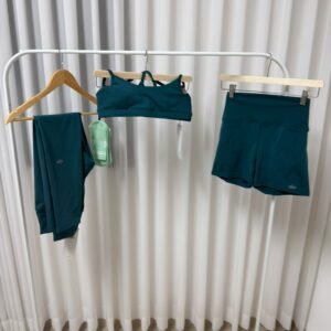 3- piece set Forest Green